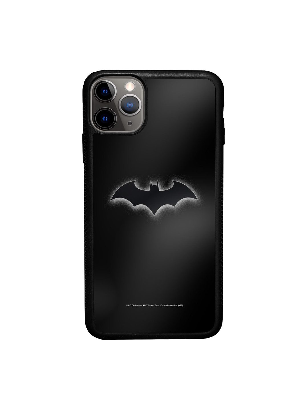 

macmerise Batman Printed iPhone 11 Pro Phone Bumper Case Cover, Black