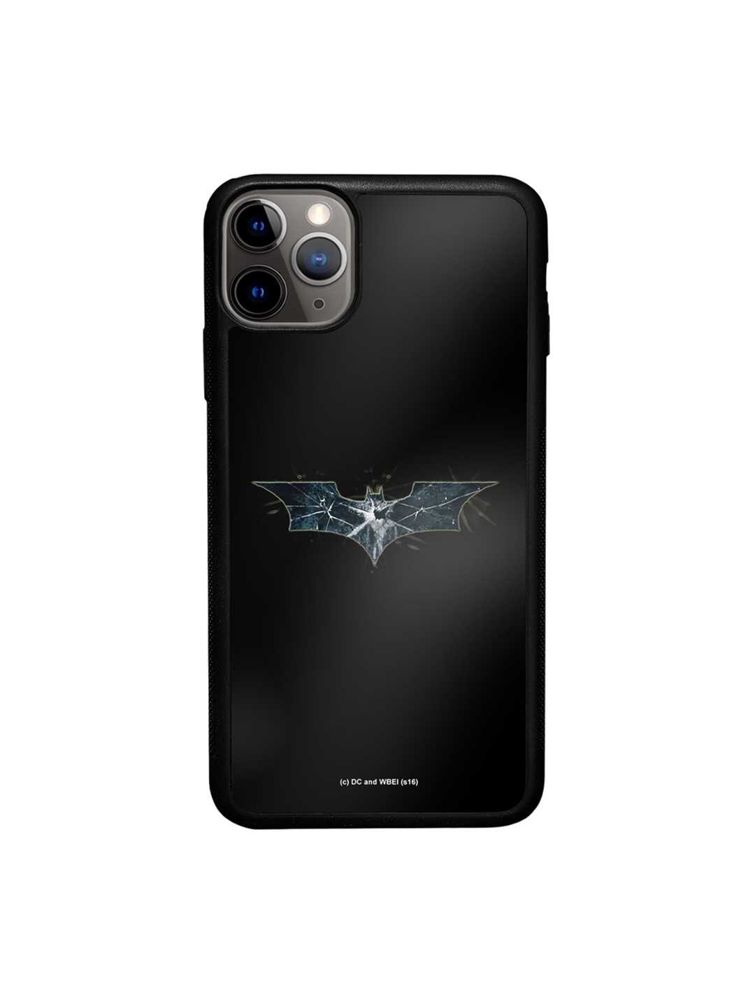 

macmerise Classic Batman Printed iPhone 11 Pro Max Bumper Case, Black