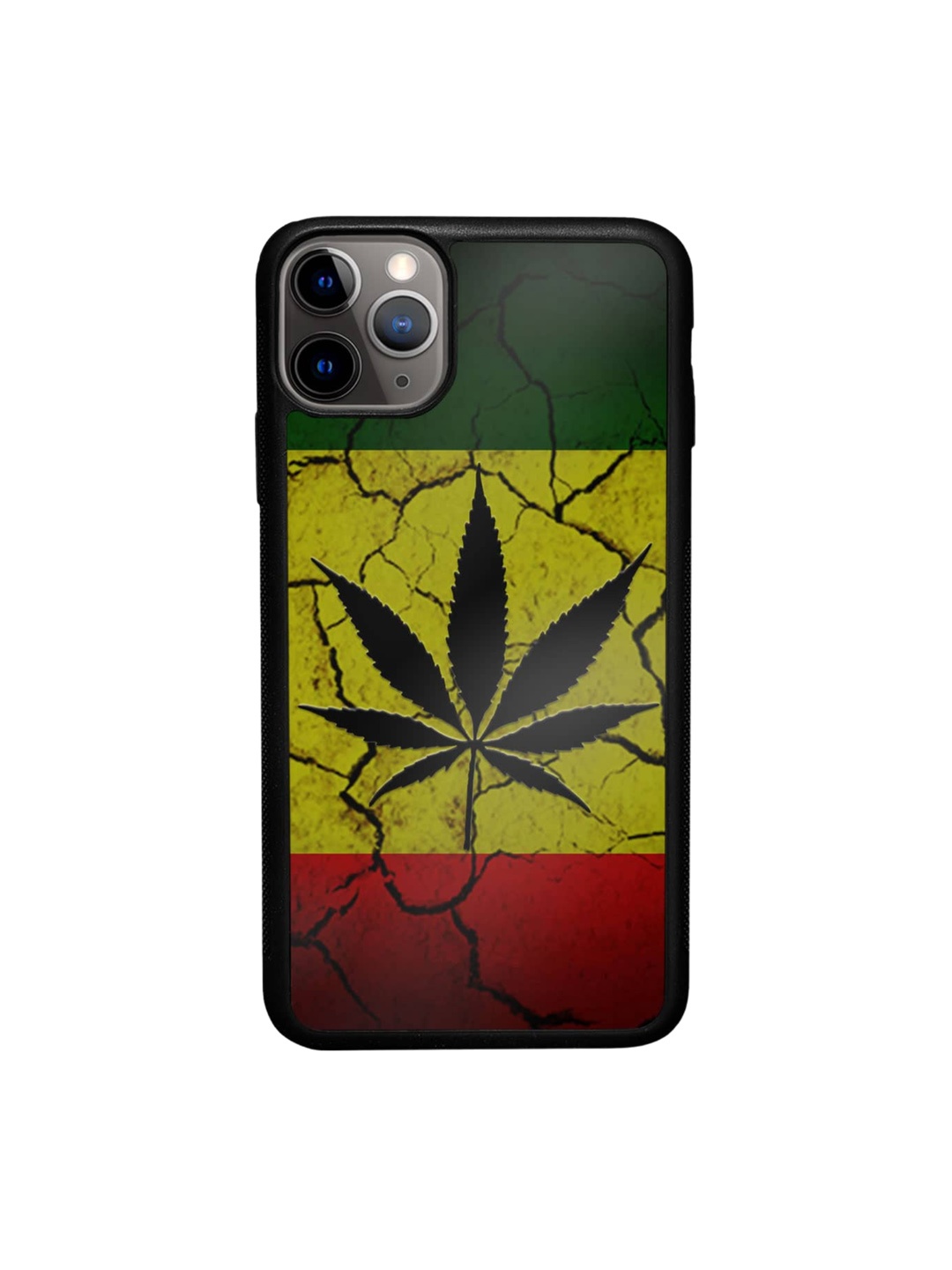 

macmerise Rastafari iPhone 11 Pro Bumper Case Cover, Green
