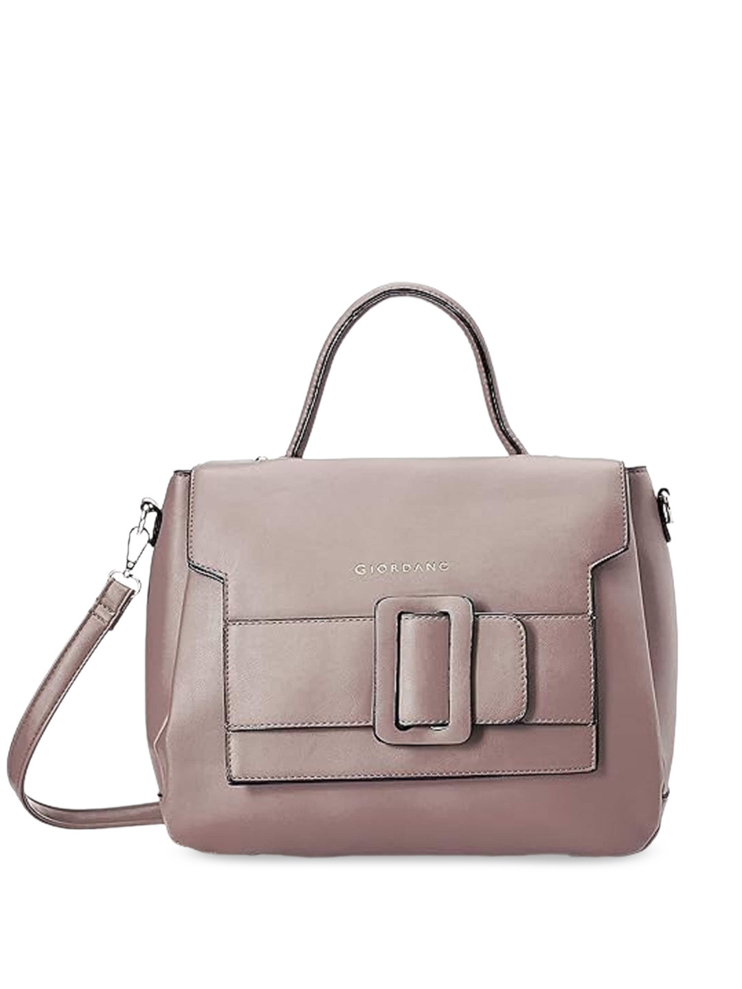 

GIORDANO Structured Sling Bag, Pink