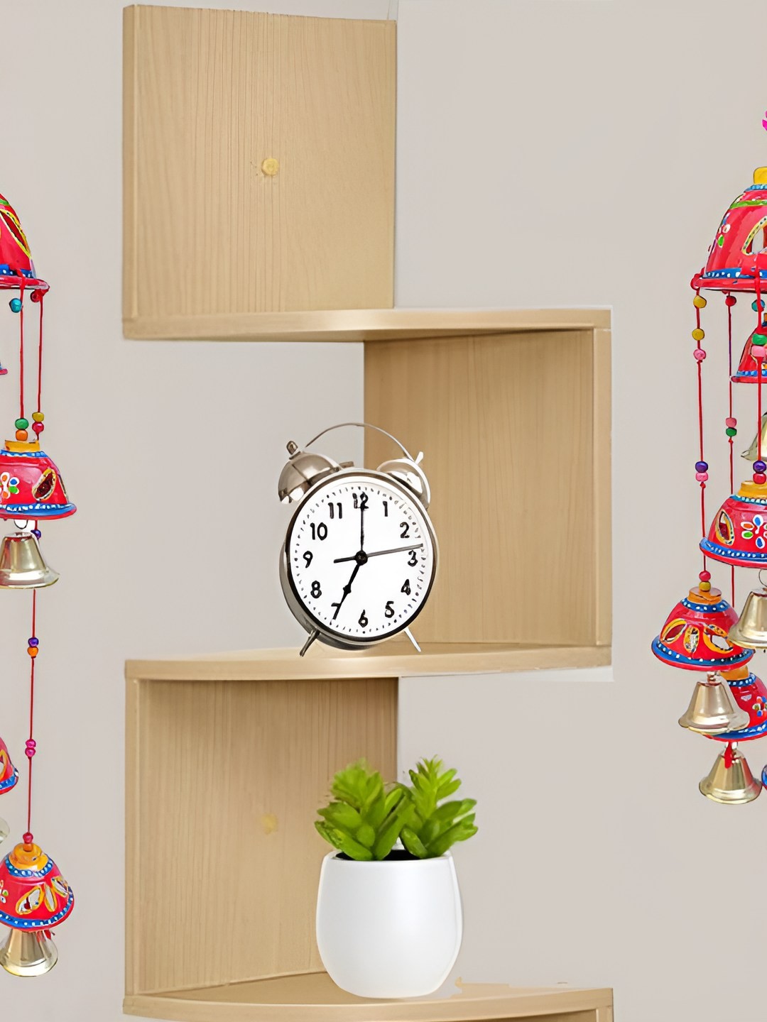 

PALPAL 2 Pcs Red & Blue Wall Hanging Windchimes