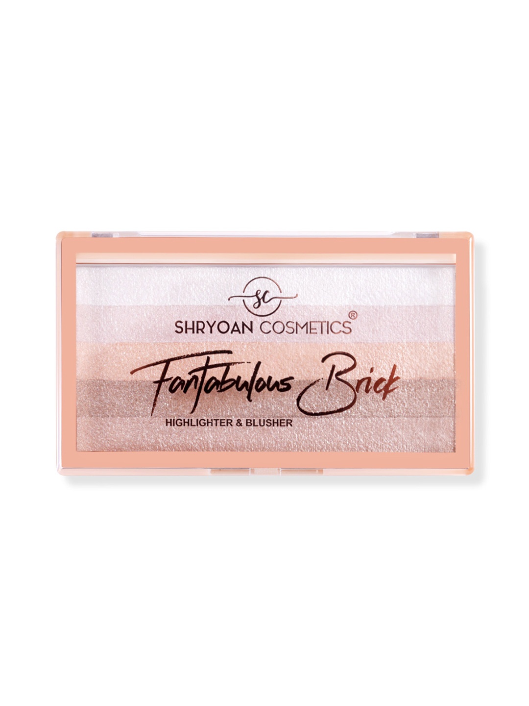 

SHRYOAN Fantabulous Brick Highlighter & Blusher, Peach