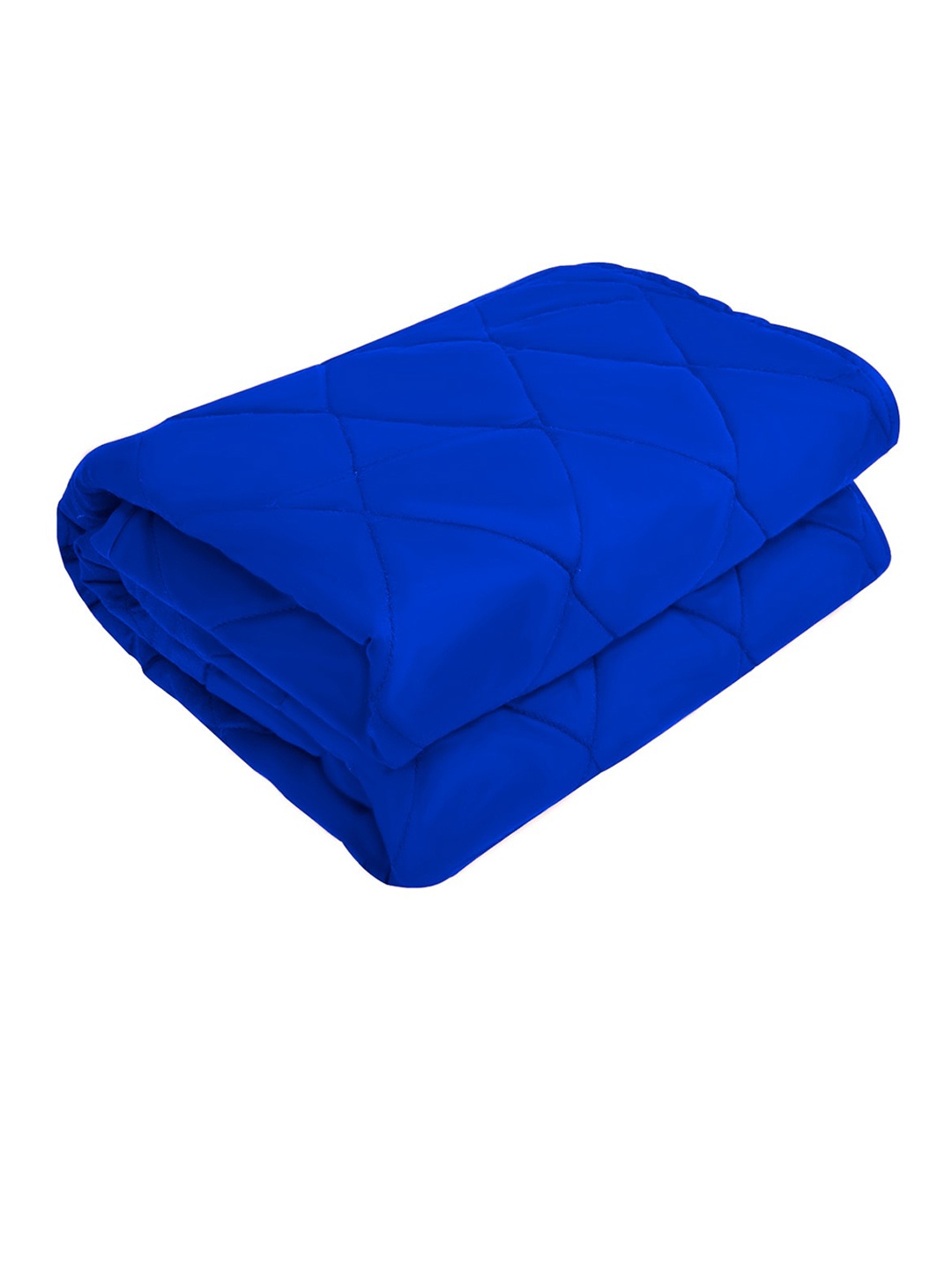 

Adbeni Quilted Cotton Quick Dry Waterproof Queen Bed Mattress Protector, Blue