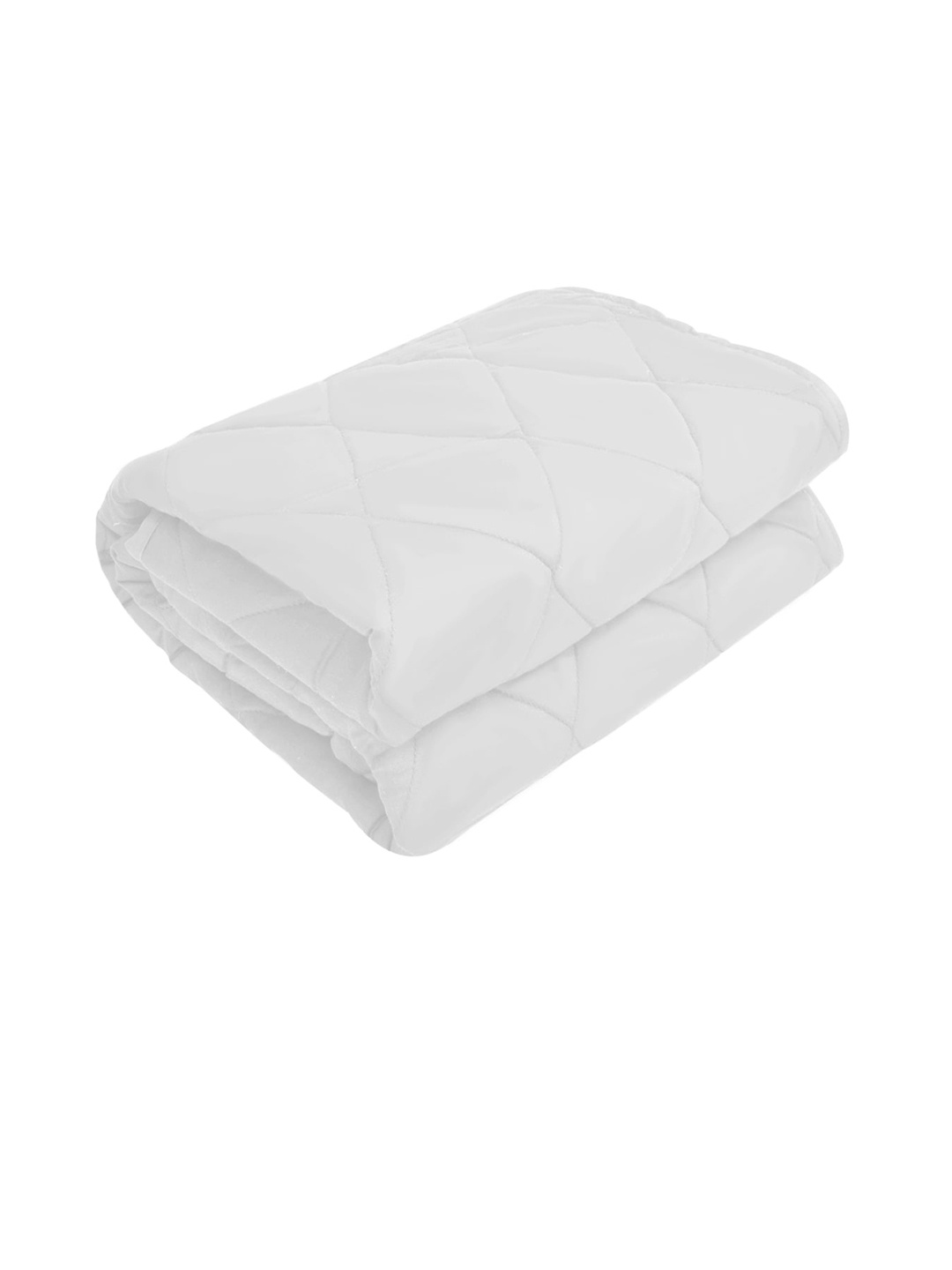 

Adbeni White Quilted Waterproof Cotton Queen Bed Dry Sheet Mattress Protector