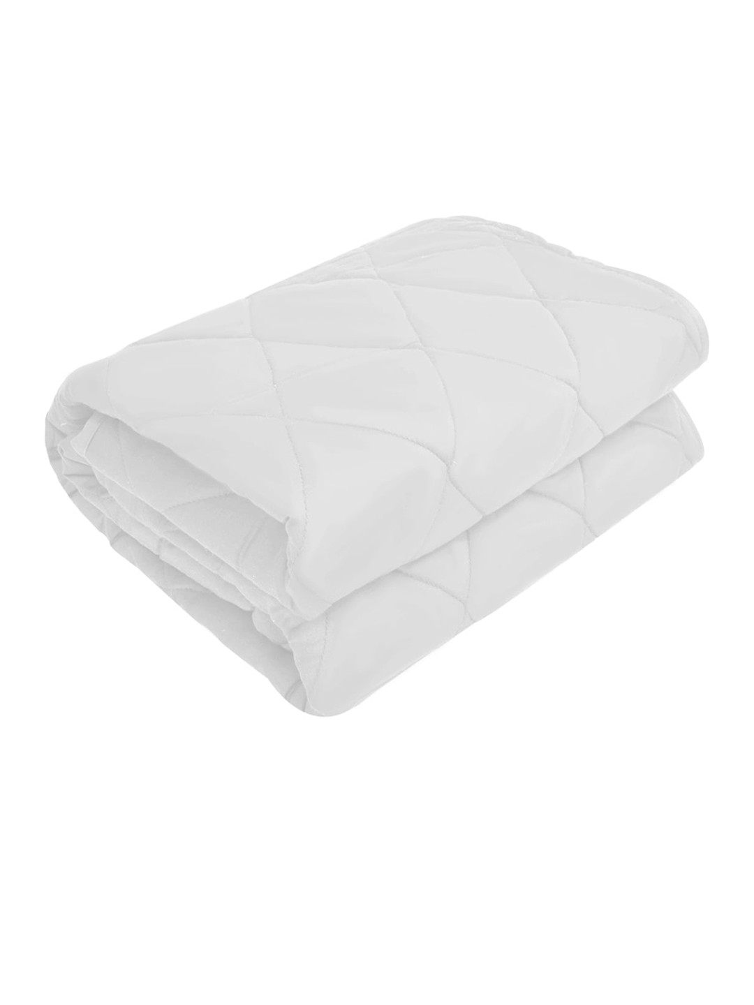 

Adbeni White Quilted Cotton King Bed Waterproof Quick Dry King Bed Mattress Protector
