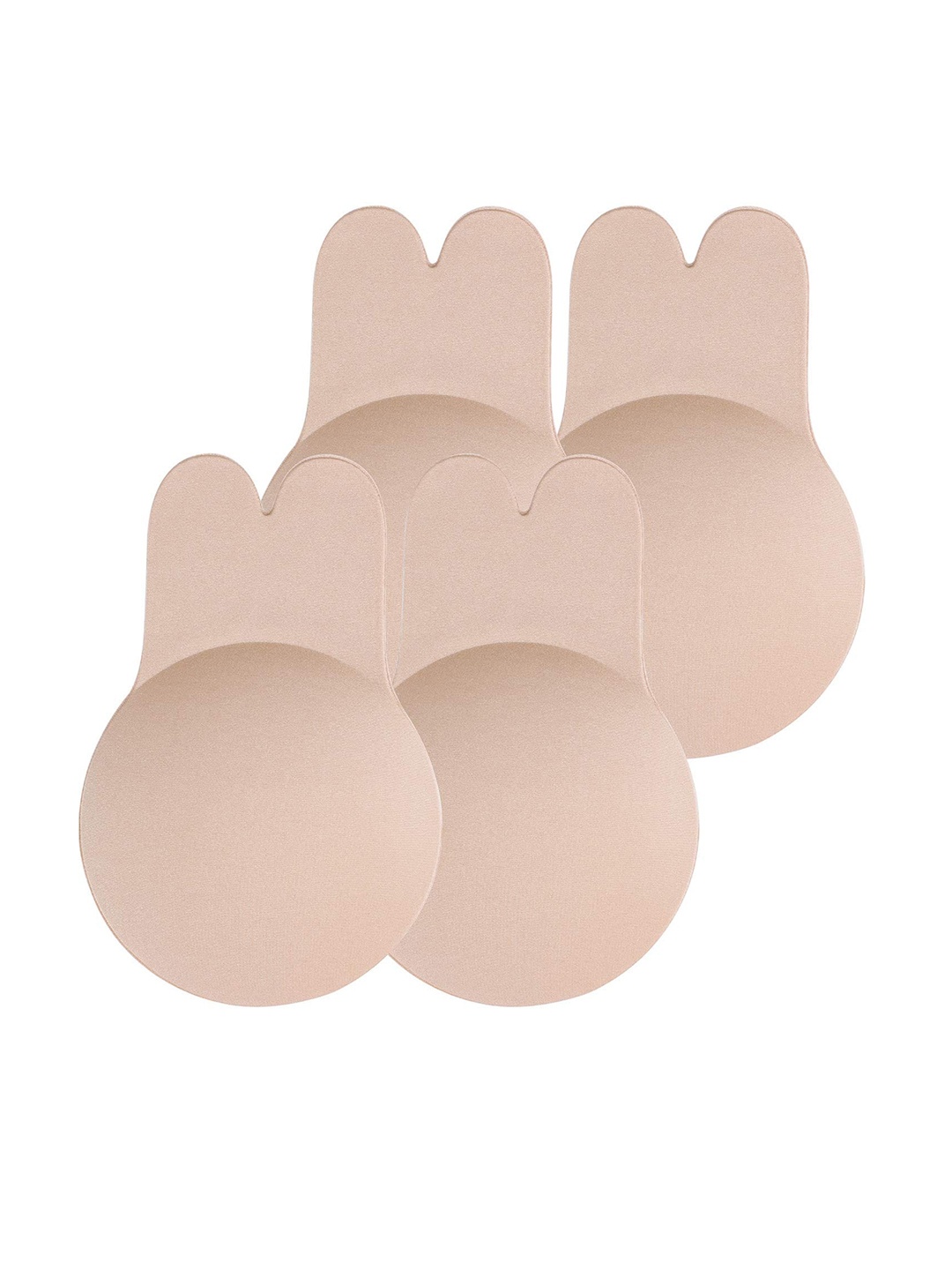 

VAGHBHATT Set Of 2 Silicone Push Up Breast Lift Tape, Beige