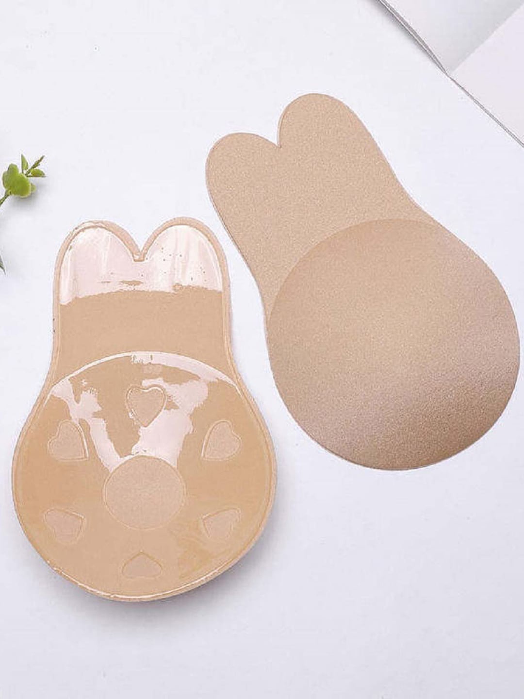 

FIMBUL Set Of 2 Stick On Lingerie accessories, Beige