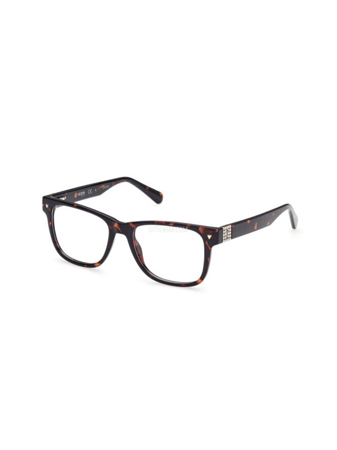 

GUESS Unisex Full Rim Rectangle Frames GU824851052FR-Brown