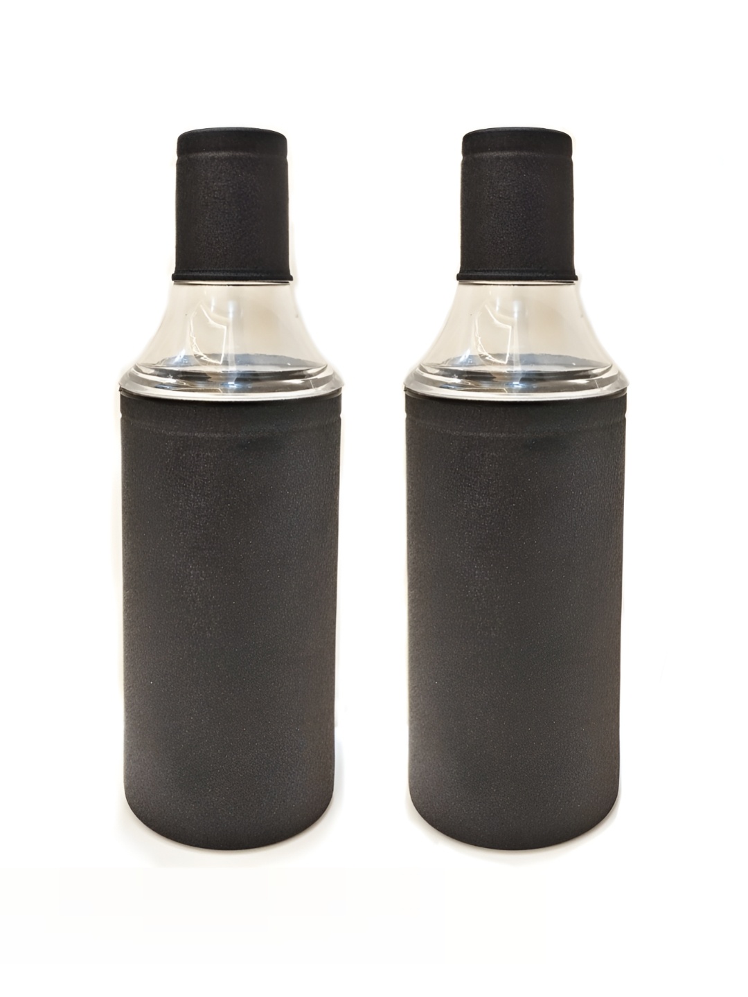 

ATROCK Black 2 Pieces Stainless Steel Dishwasher Safe Oil Dispenser 1 L