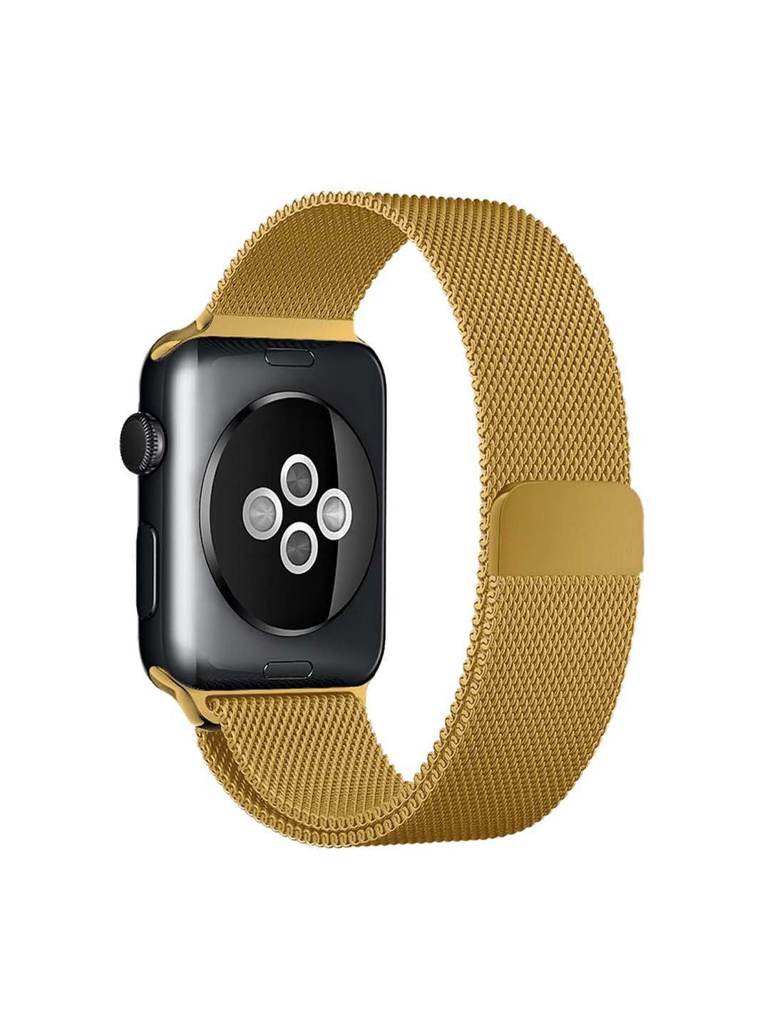 

DailyObjects Stainless Steel Smartwatch Strap, Gold