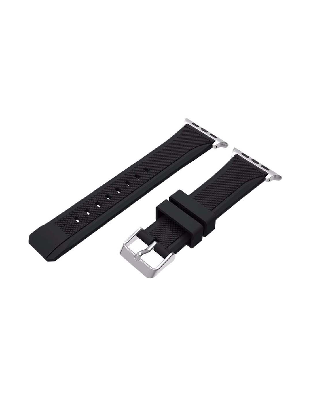 

DailyObjects Textured Apple WatchBand, Black