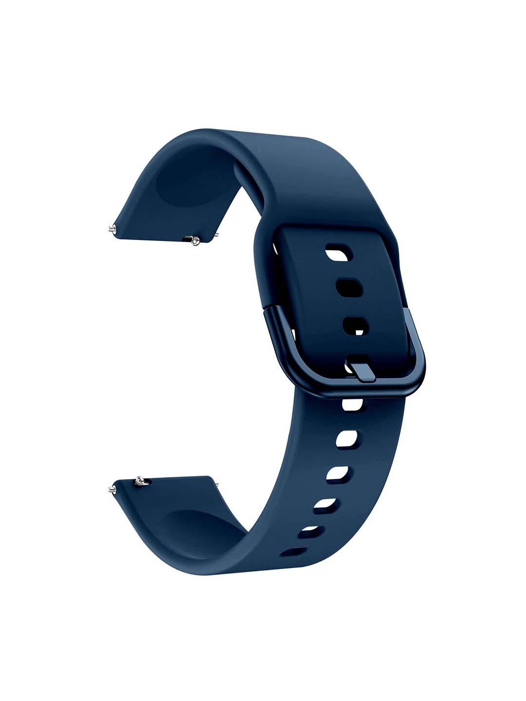 

DailyObjects Silicone Smartwatch Strap, Blue