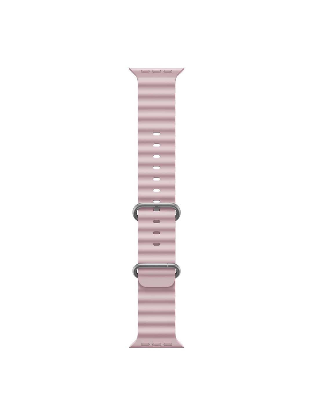 

DailyObjects Rubber Lightweight Apple WatchBand, Pink