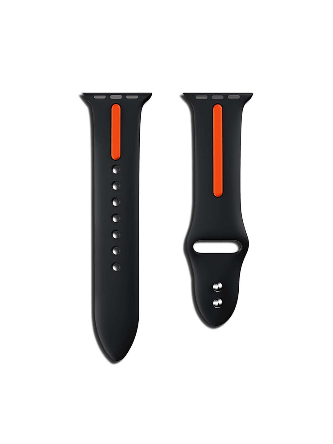 

DailyObjects Silicone Apple Smartwatch Strap, Orange
