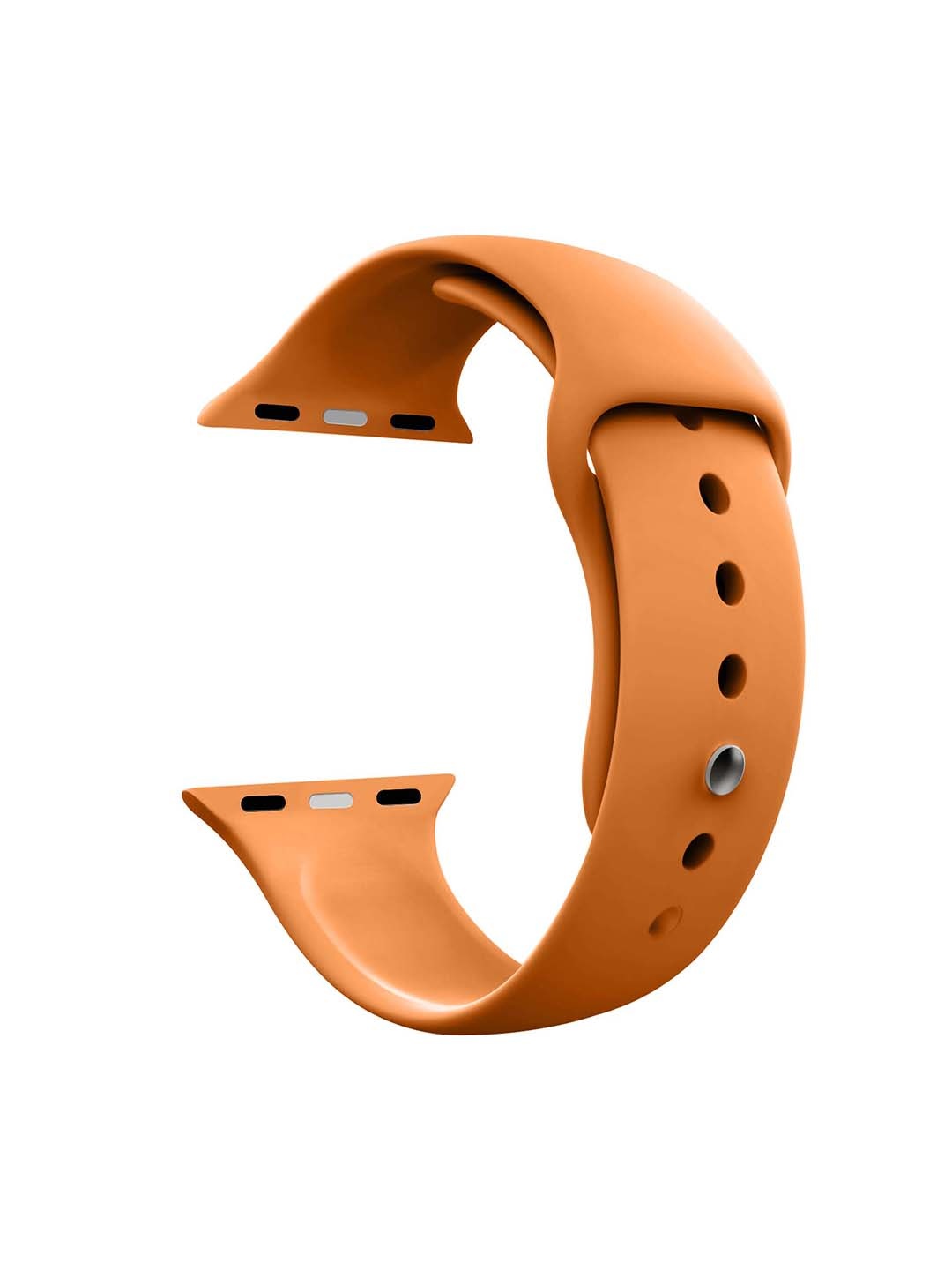 

DailyObjects Silicone Smartwatch Strap, Orange