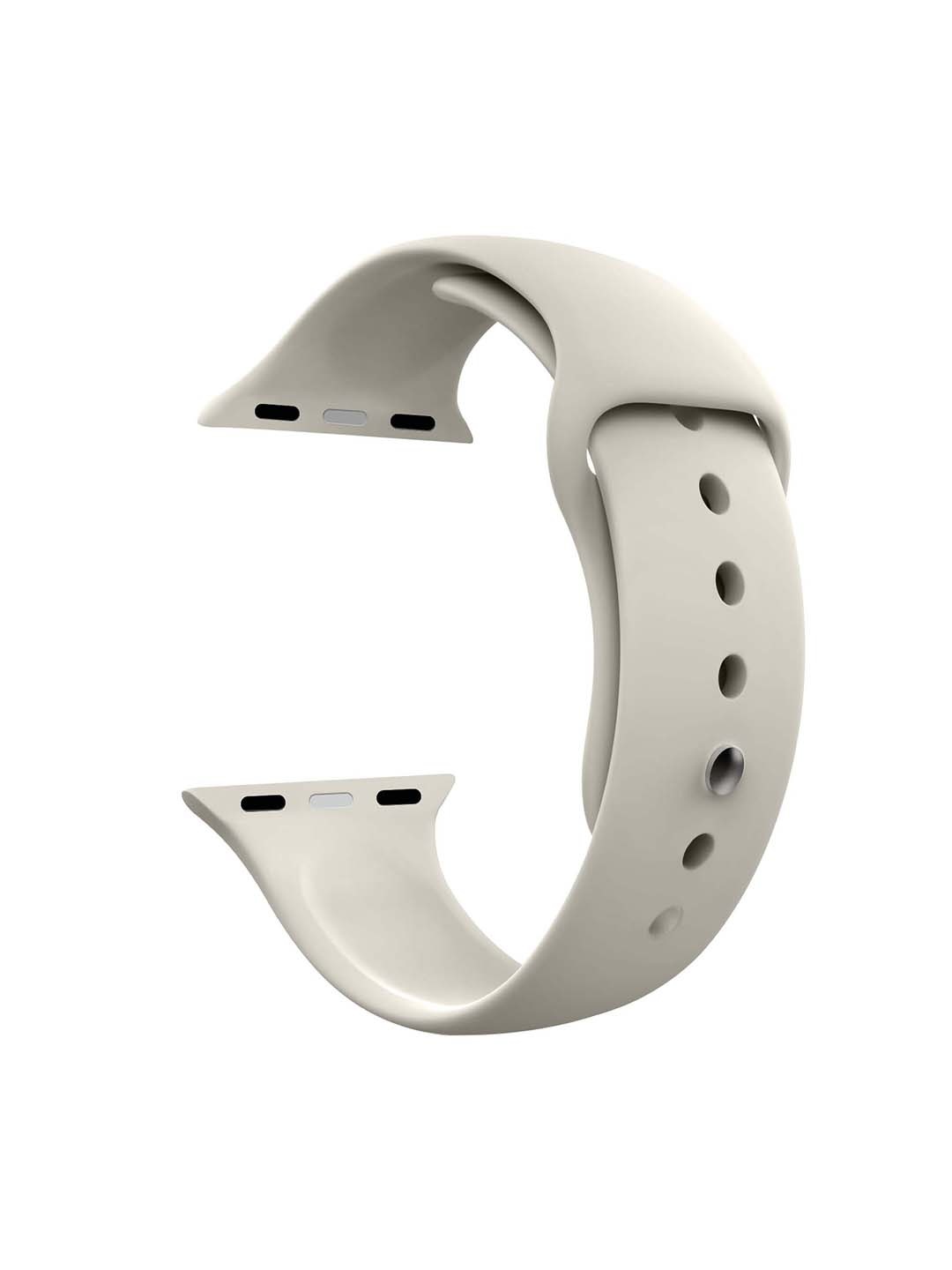

DailyObjects Silicon Smart Watch Straps, Off white