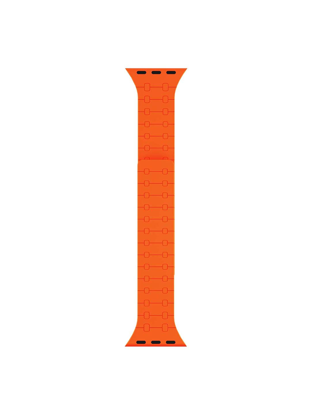 

DailyObjects Silicone Lightweight Smartwatch Strap, Orange