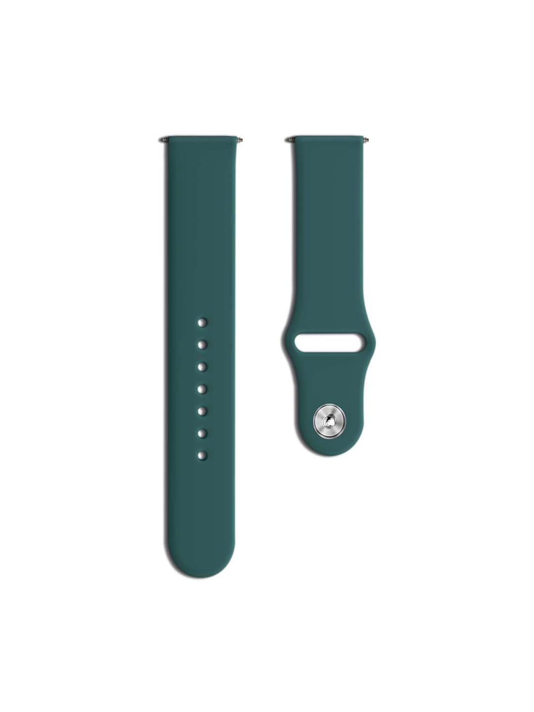 

DailyObjects Silicone Smartwatch Strap, Green