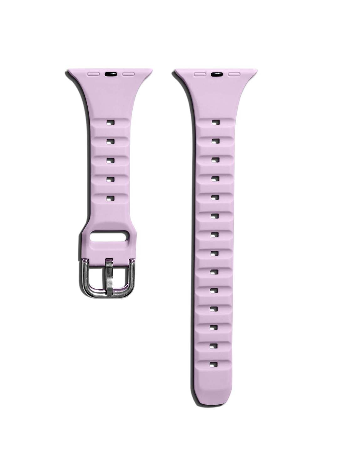 

DailyObjects Silicon Smart Watch Strap, Lavender