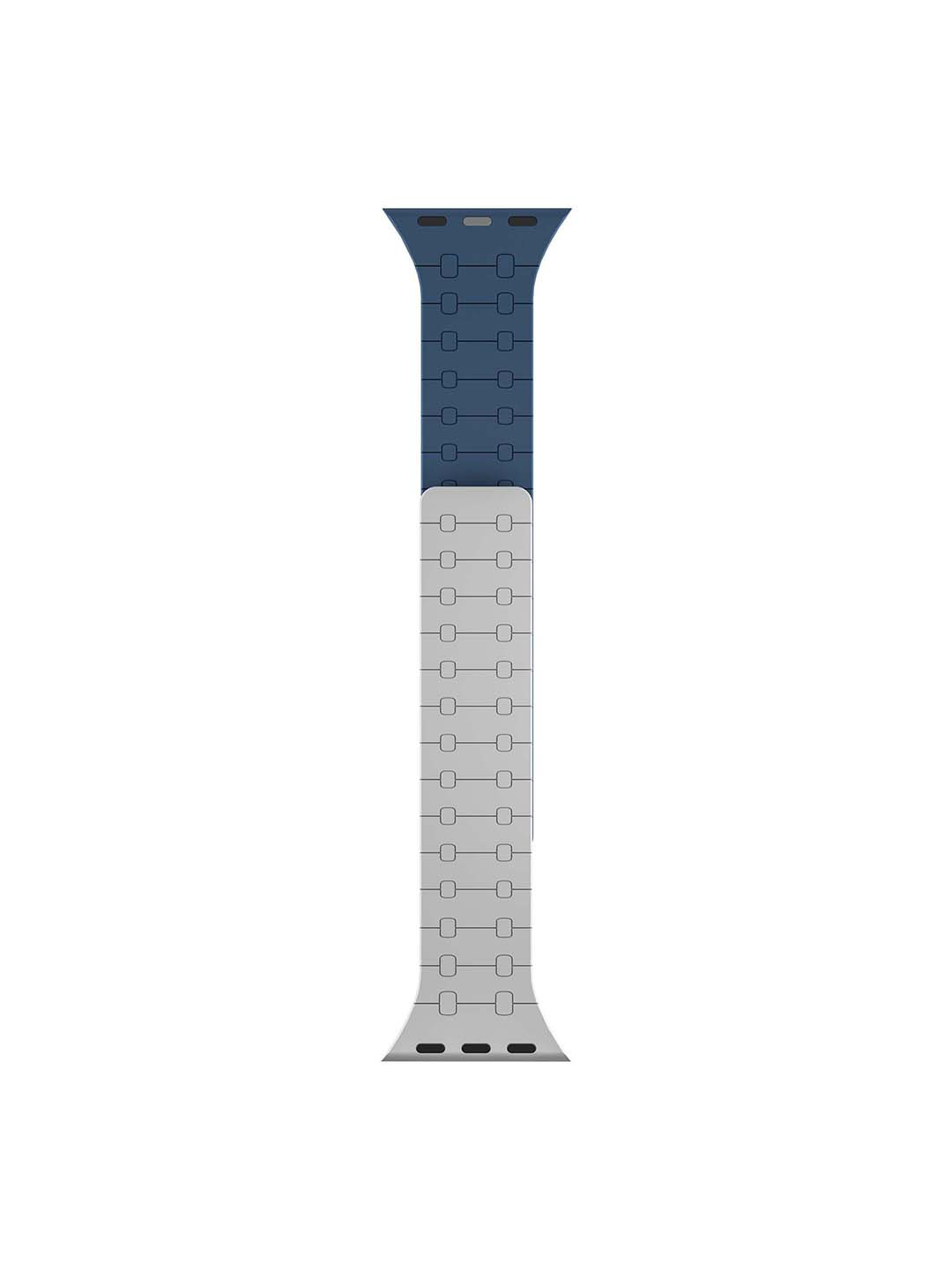 

DailyObjects Apple Silicone Smartwatch Strap, Grey