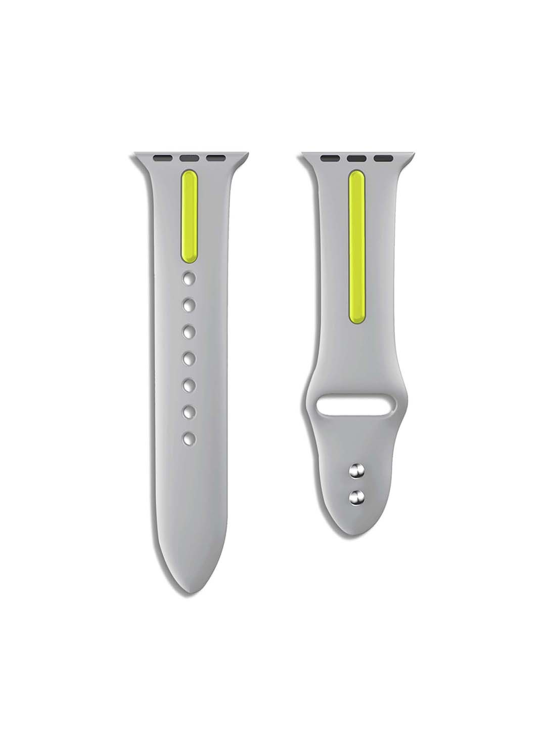 

DailyObjects Silicone Apple Smartwatch Strap, Grey