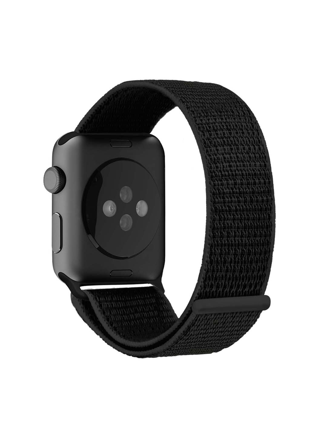

DailyObjects Nylon Apple WatchBand, Black