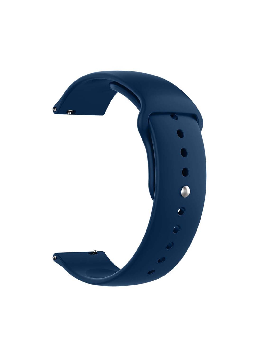

DailyObjects Silicone Smartwatch Strap, Blue