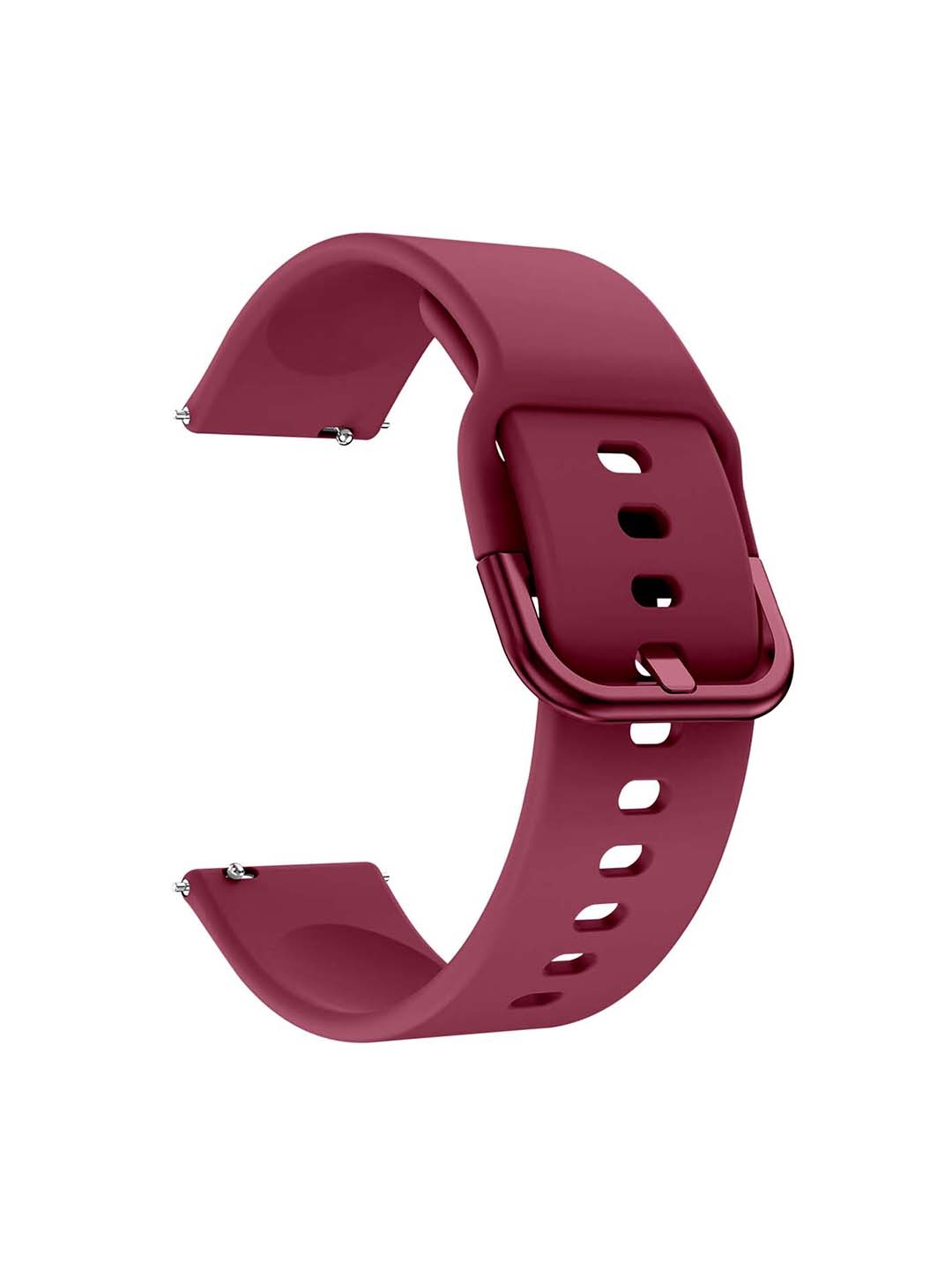

DailyObjects Silicone Watch Straps, Burgundy