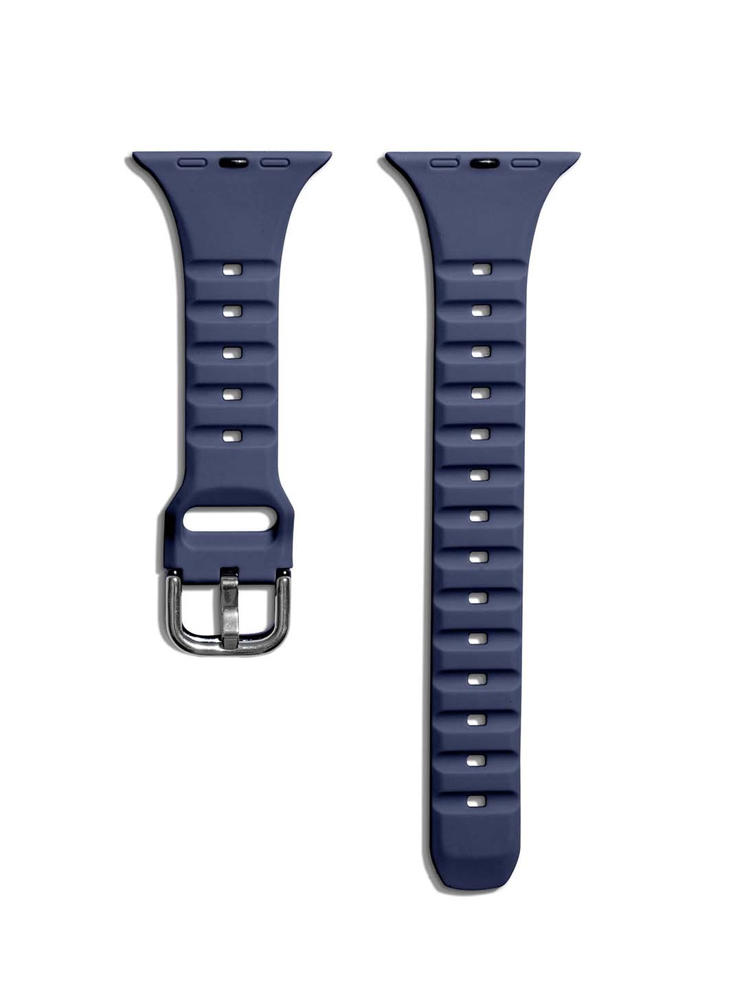 

DailyObjects Silicone Apple Smart Watch Strap, Blue