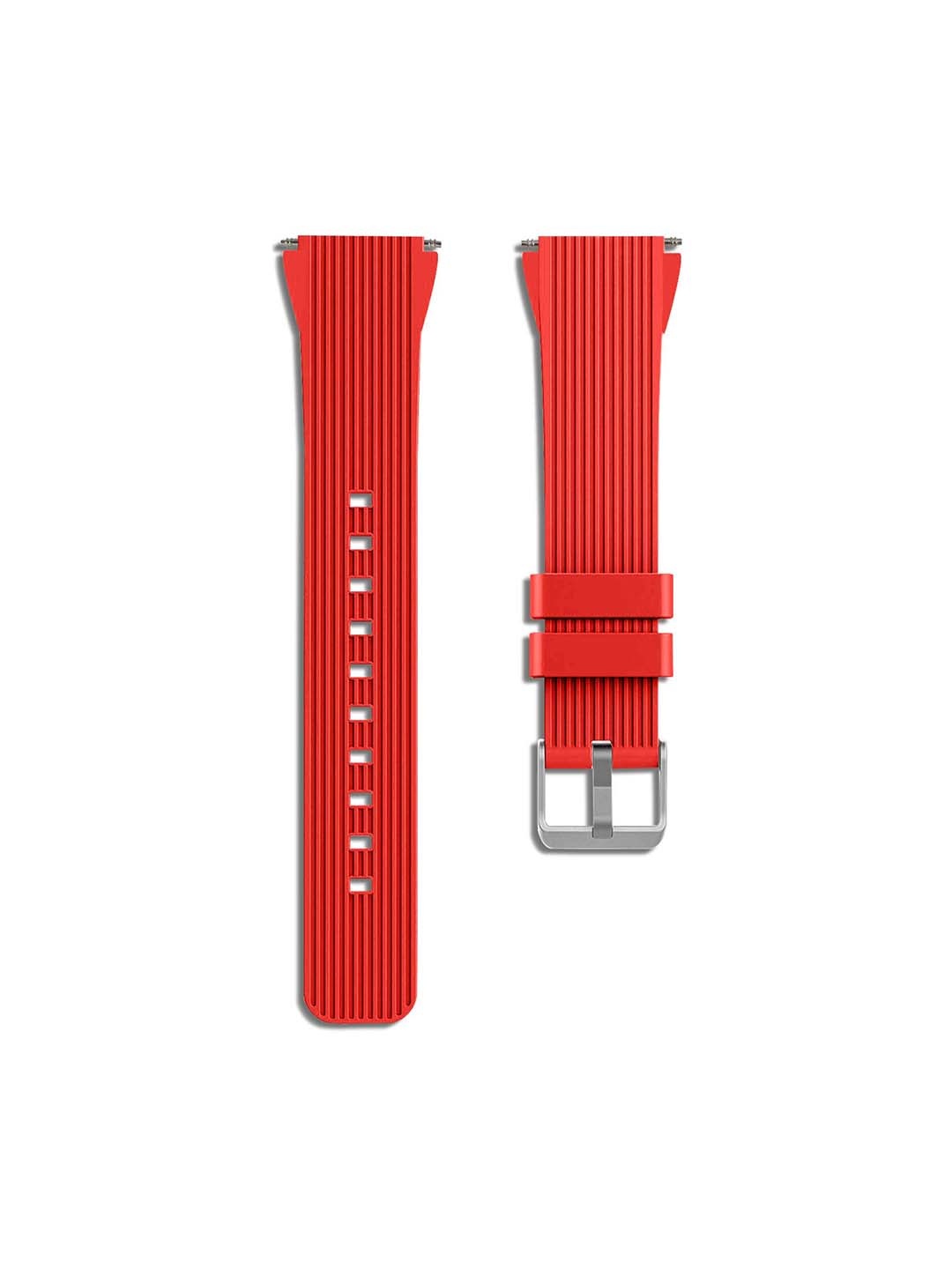 

DailyObjects Silicone Smartwatch Strap, Red