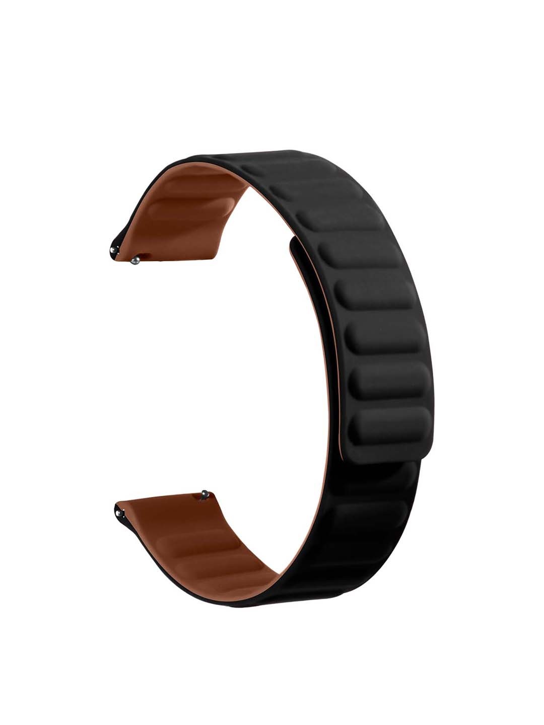 

DailyObjects Magnetic Closure Smartwatch Strap, Black