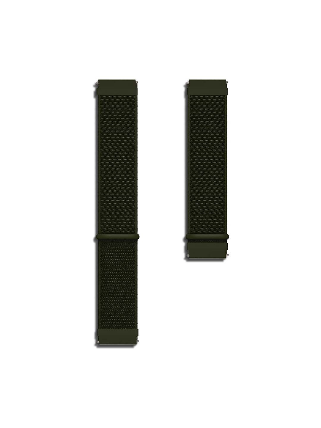 

DailyObjects Nylon Samsung OnePlus & Fitbit SmartWatch Strap, Green
