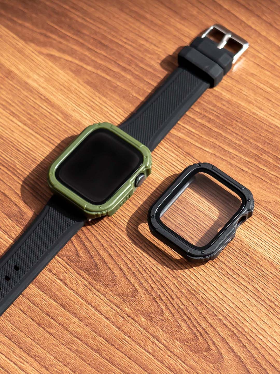

DailyObjects Athletic Fit Apple Smartwatch Strap, Black