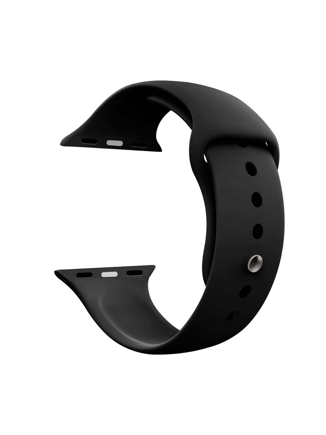 

DailyObjects Durable Lightweight Smartwatch Strap, Black