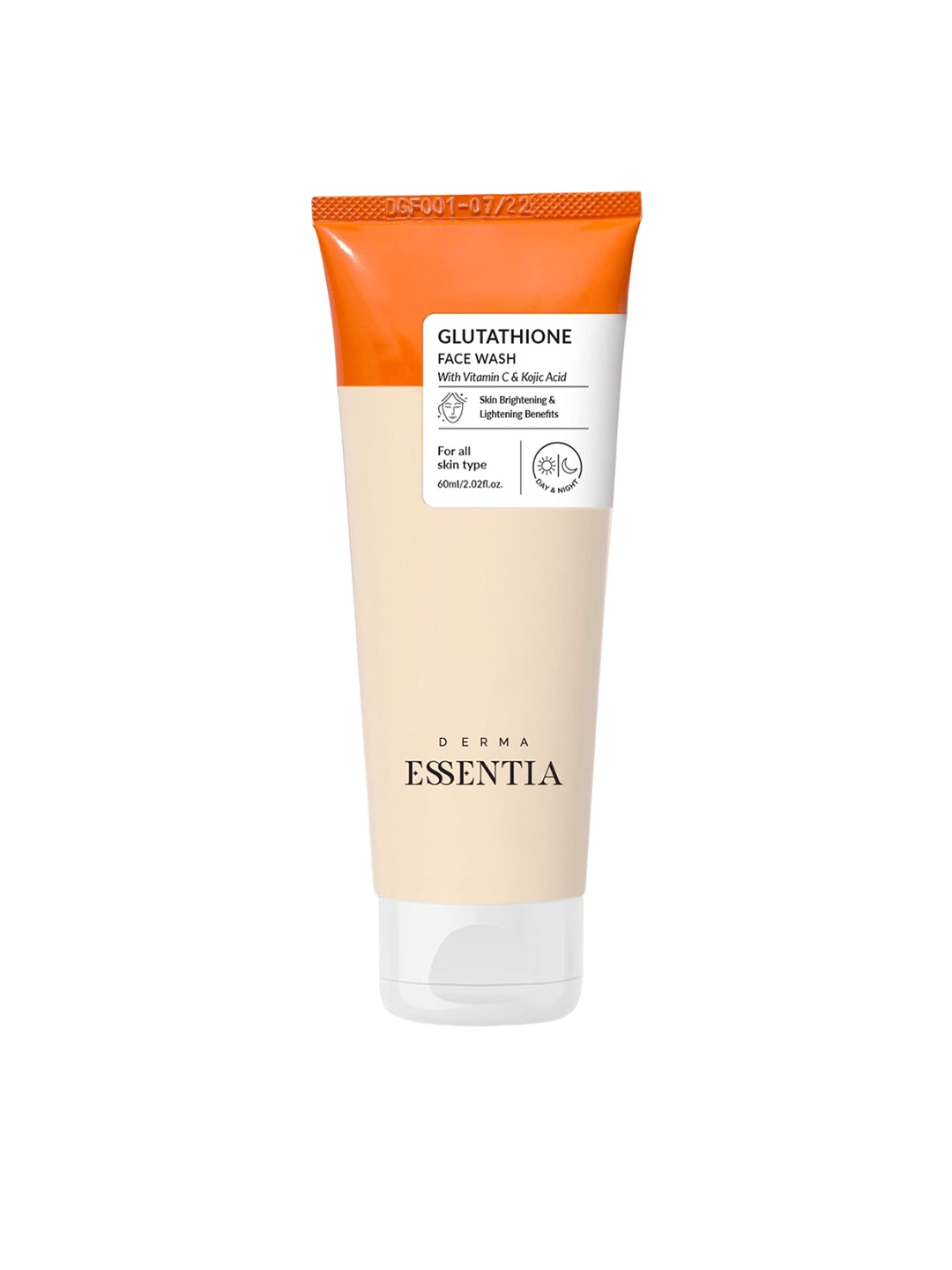 

DERMA ESSENTIA Glutathione Face Wash With Vitamin E & Kojic Acid - 60ml, White