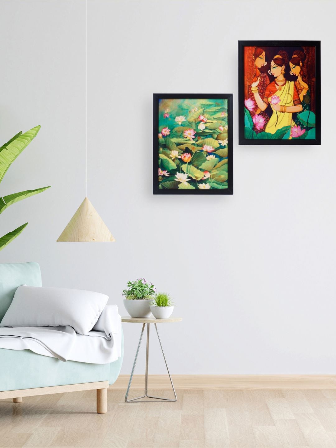 

Exploring India Set of 2 Green Photo Frames