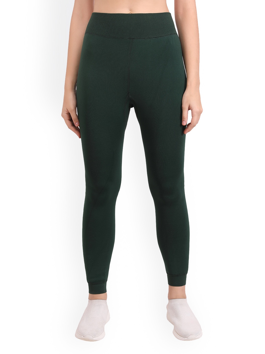 

BRACHY Women Woollen Thermal Bottoms, Green