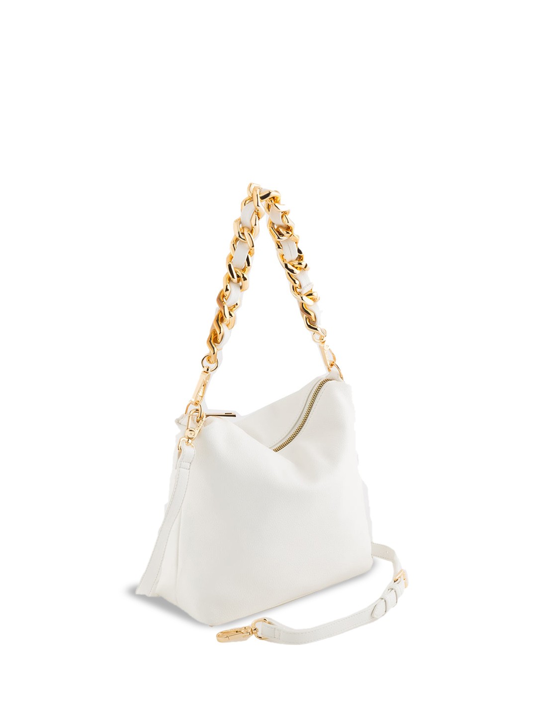 

CARPISA Leather Handheld Bag, White