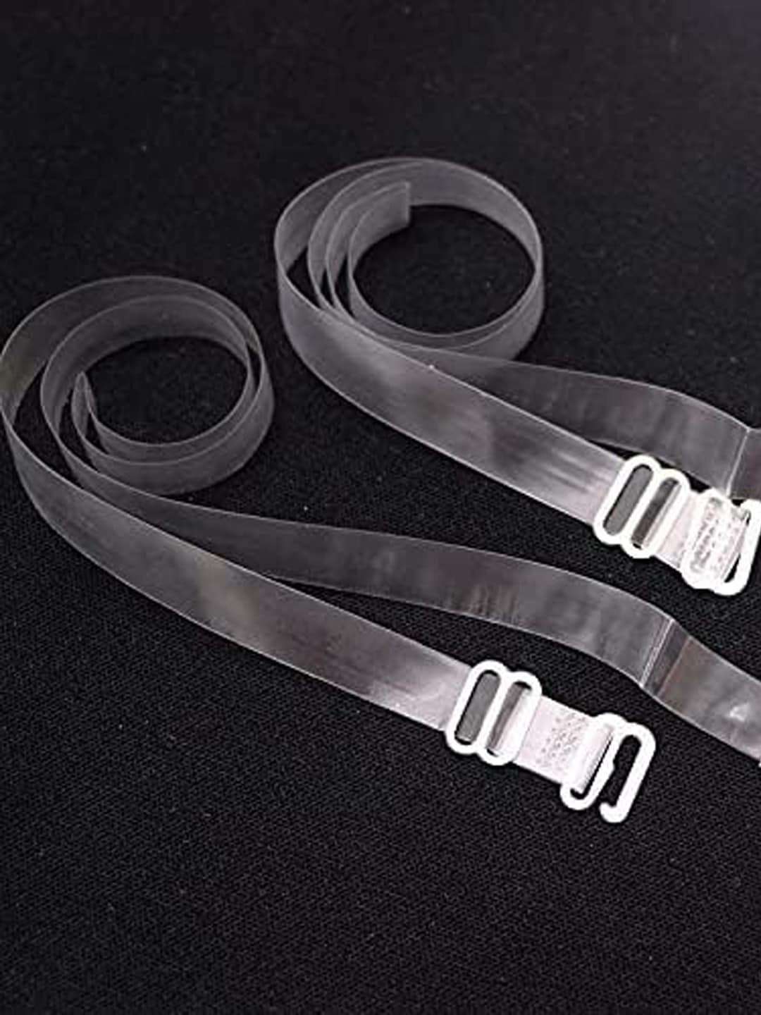 

VAGHBHATT 2Pcs Adjustable Replacement Bra Straps, Transparent
