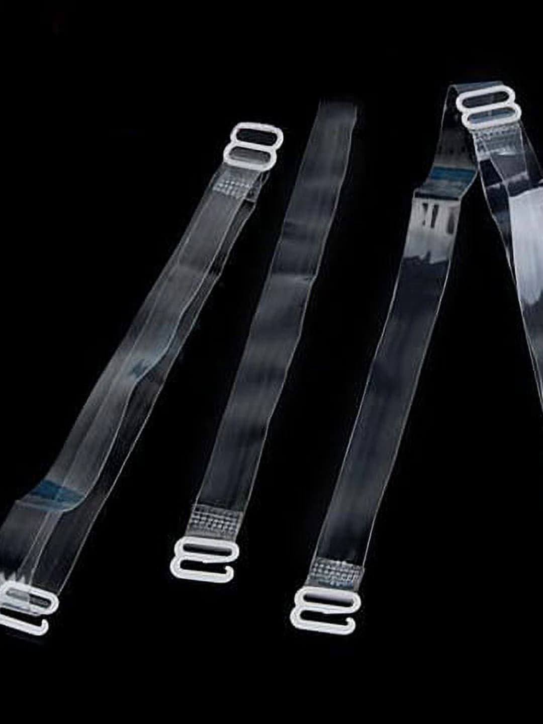 

VAGHBHATT 2Pcs Adjustable Replacement Bra Straps, Transparent