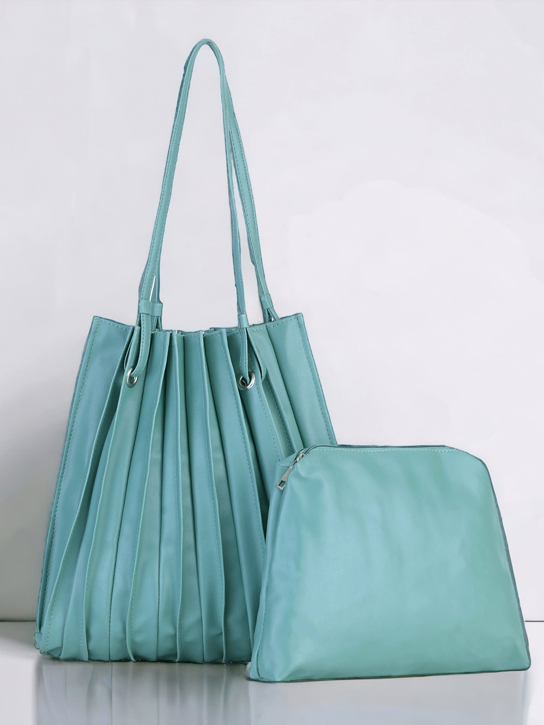 

Toteteca PU Oversized Shoulder Bag, Green