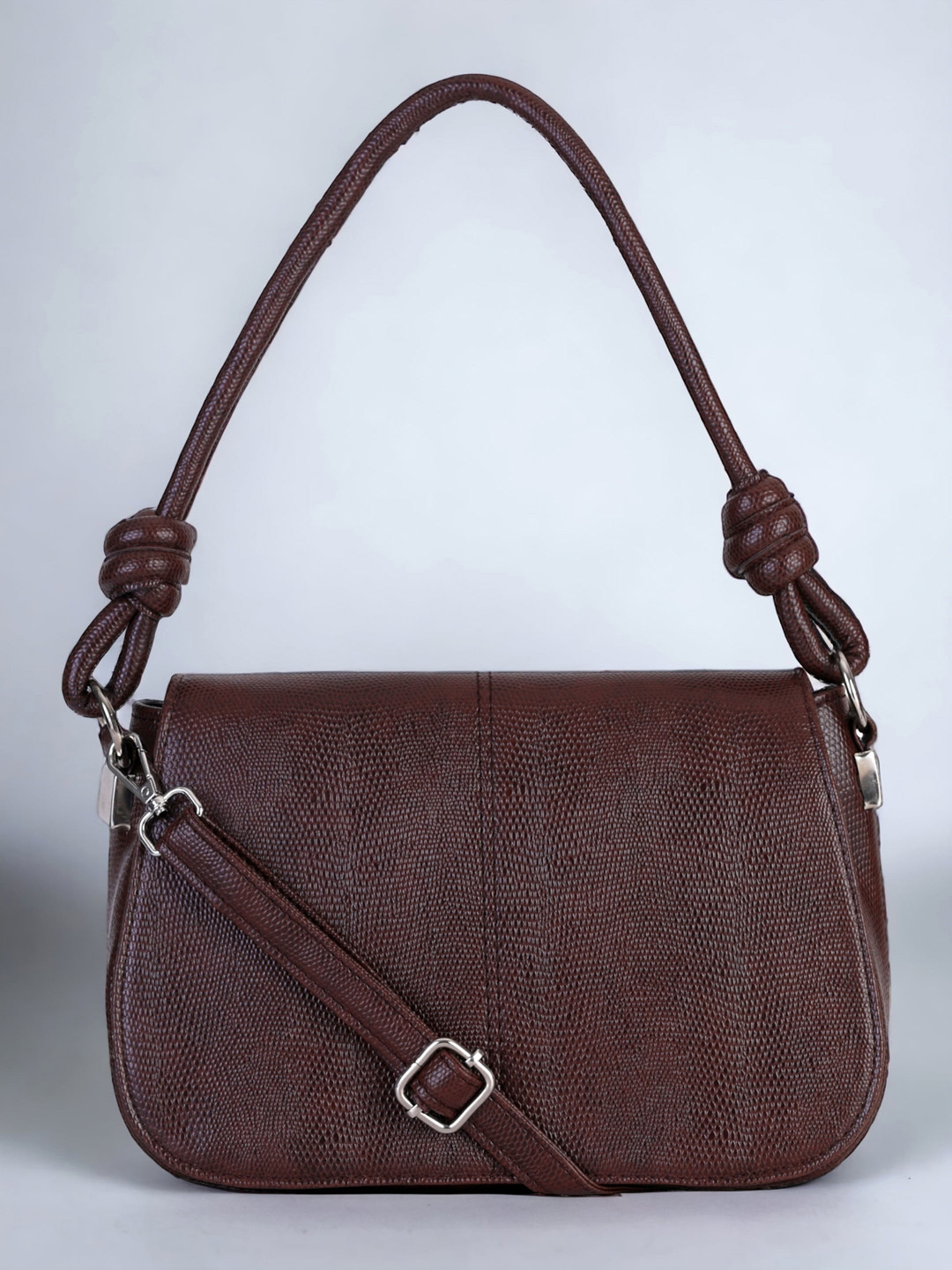 

Toteteca Textured Handheld Bag, Brown