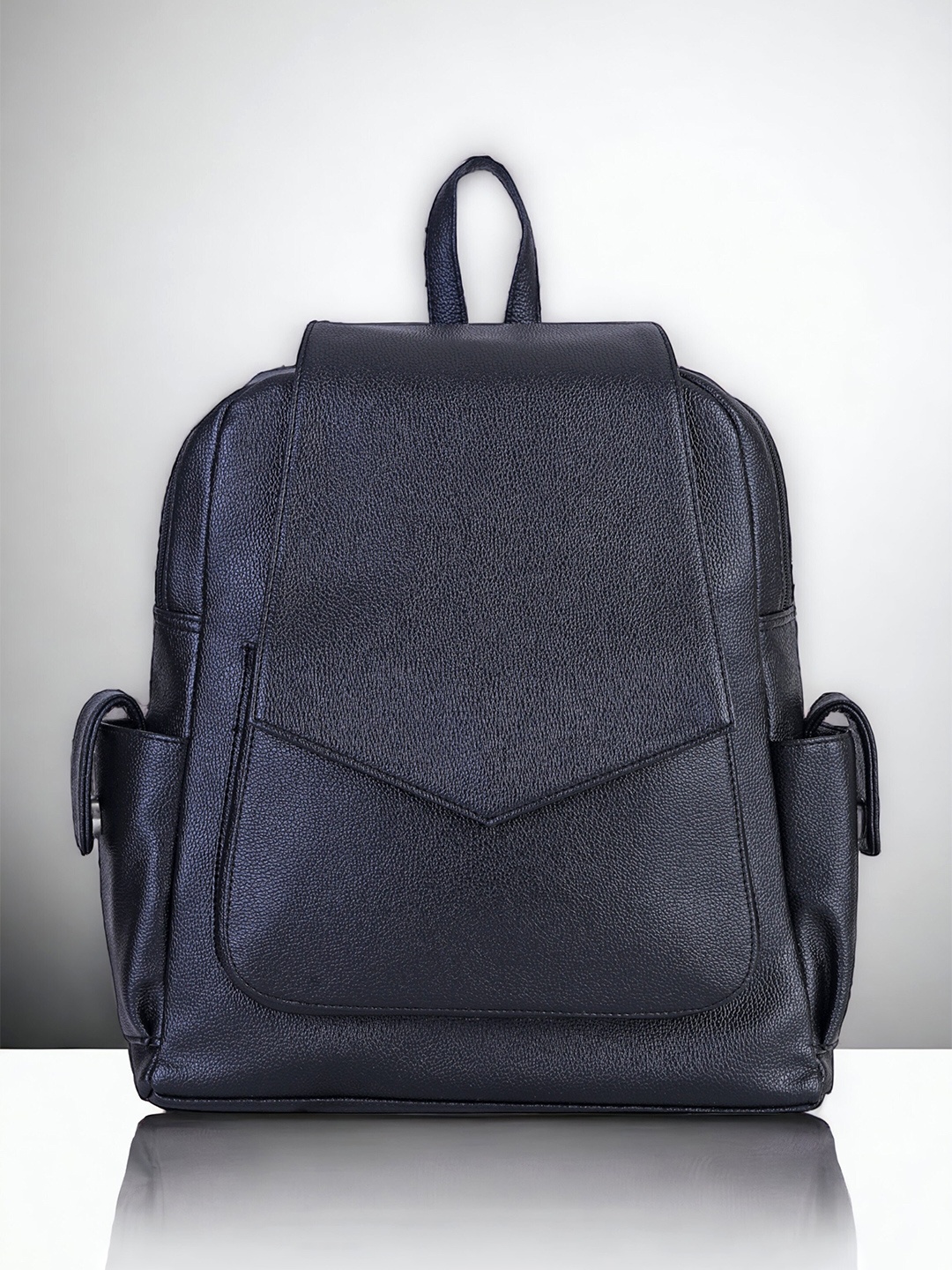 

Toteteca Unisex Solid Backpack, Black