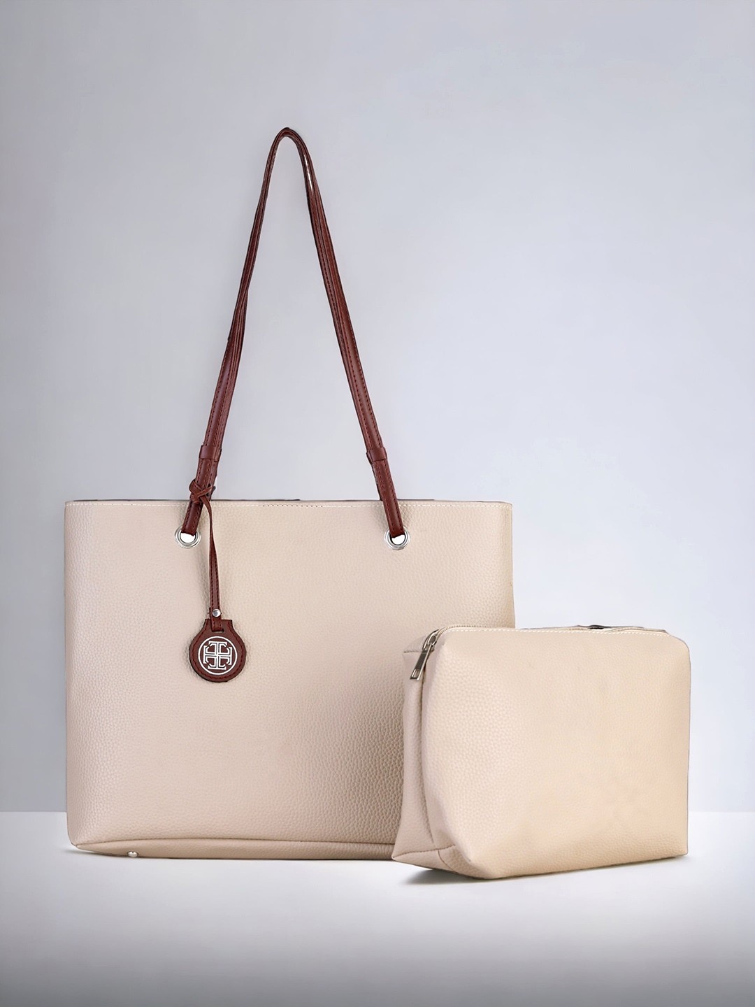 

Toteteca Structured Shoulder Bag, White