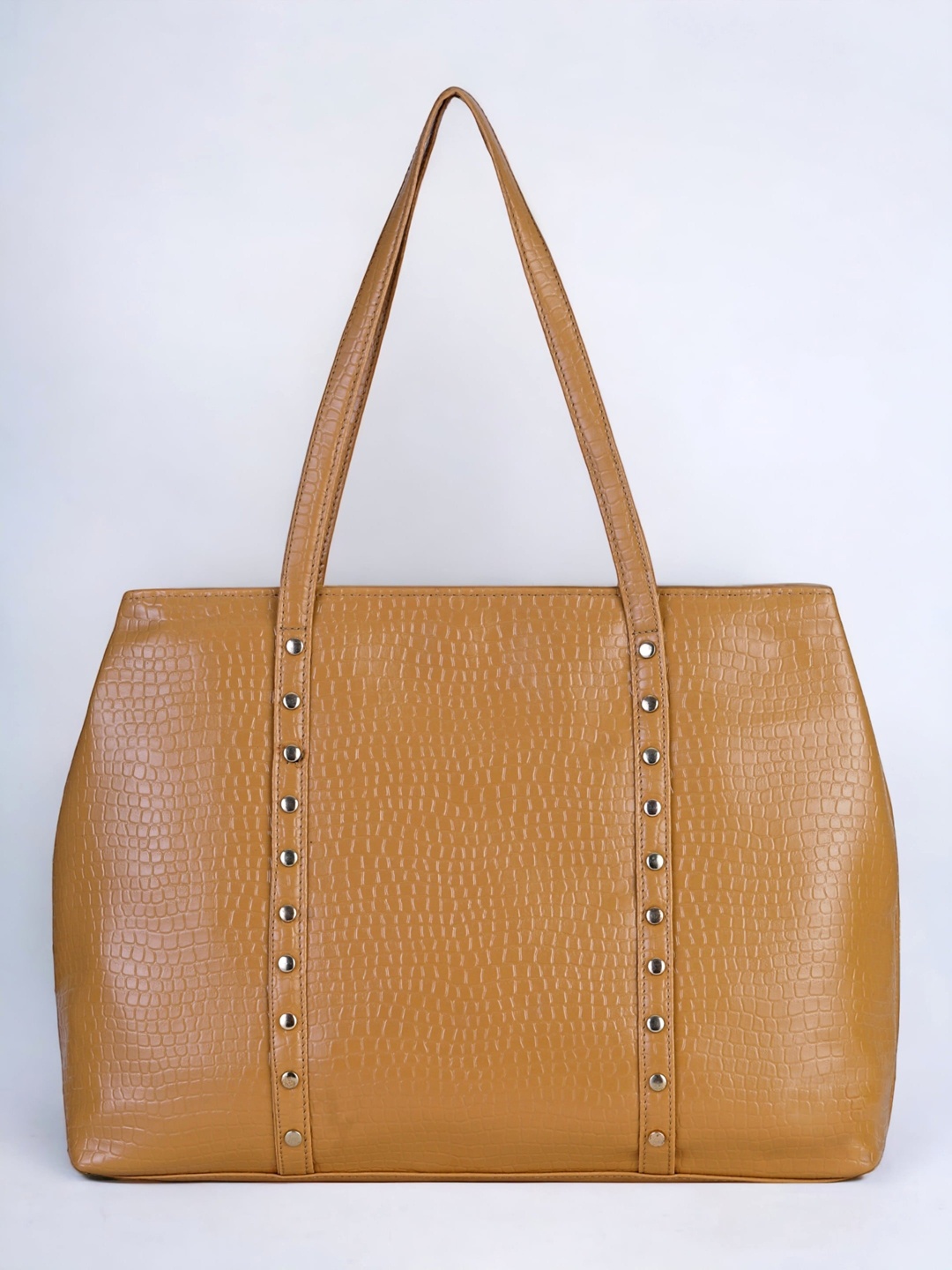 

Toteteca Textured Oversized Shopper Shoulder Bag, Tan