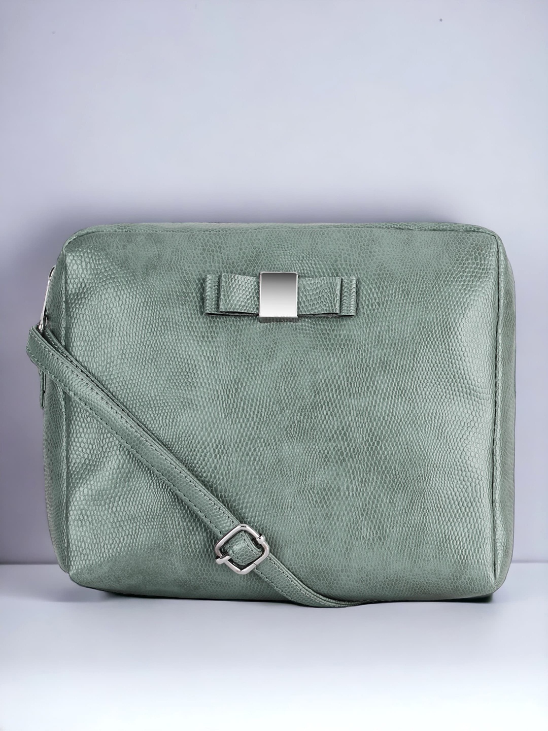 

Toteteca Structured Textured Sling Bag, Green