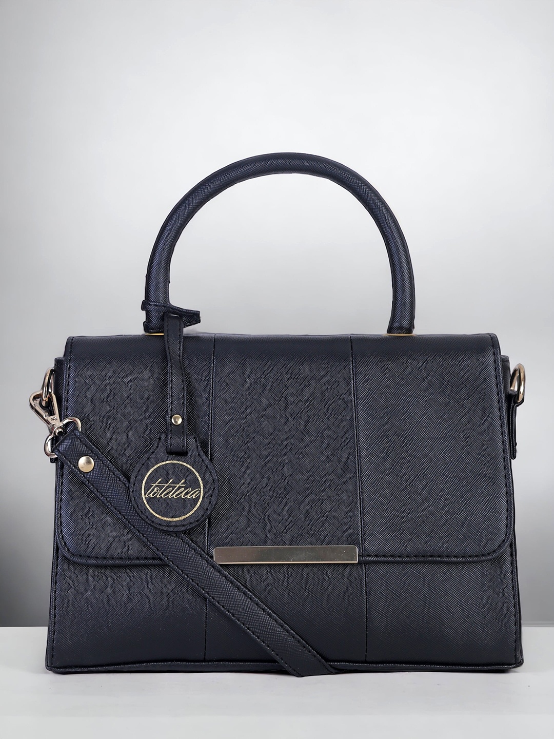 

Toteteca Structured Handheld Bag, Black