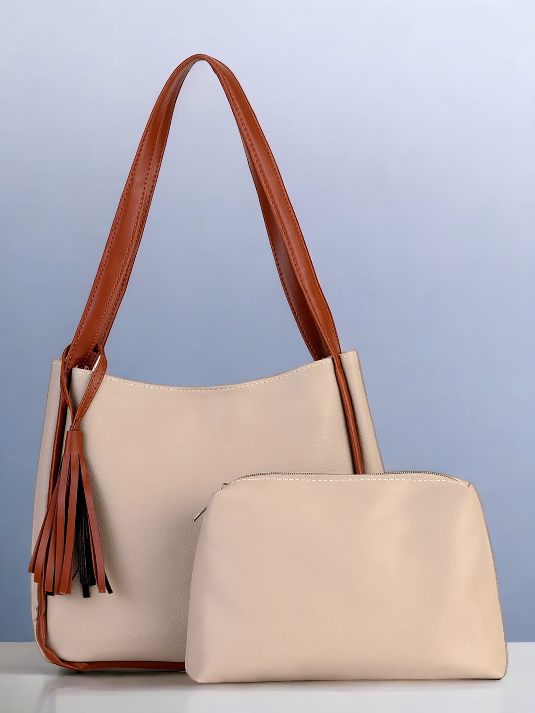 

Toteteca PU Sling Bag, Beige