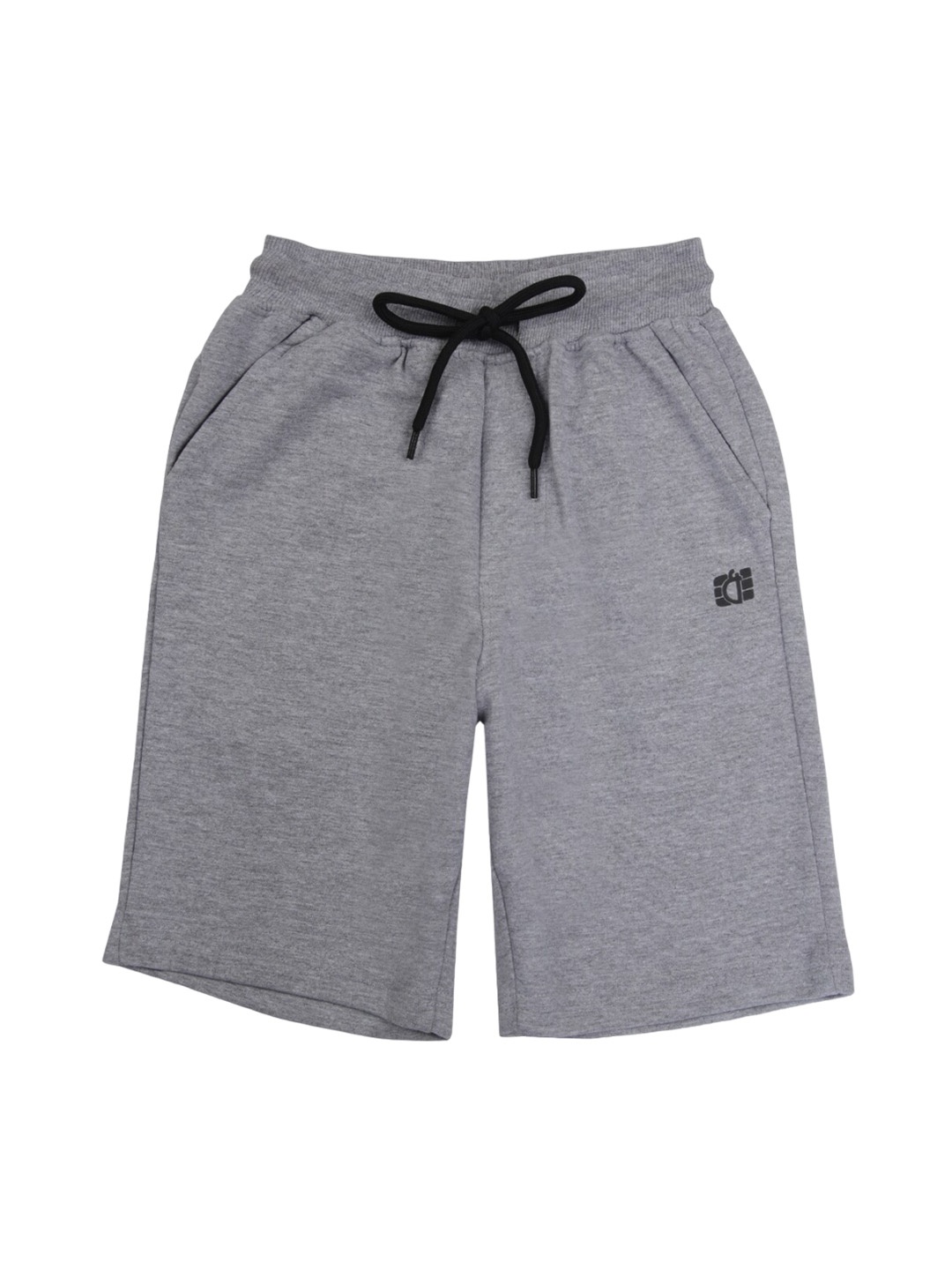 

Gini and Jony Boys Mid-Rise Cotton Shorts, Grey