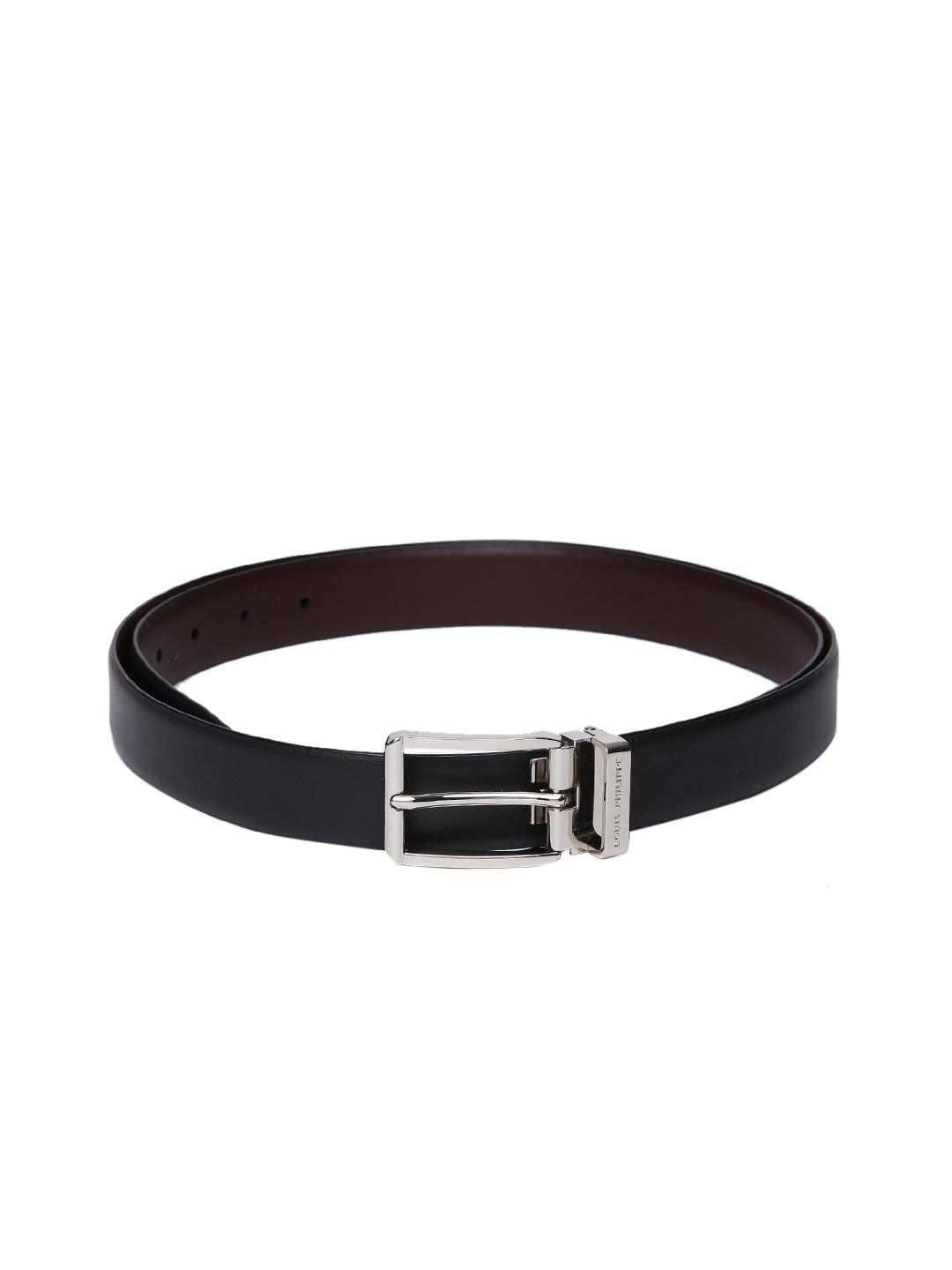 

Louis Philippe Men Black & Brown Leather Reversible Belt